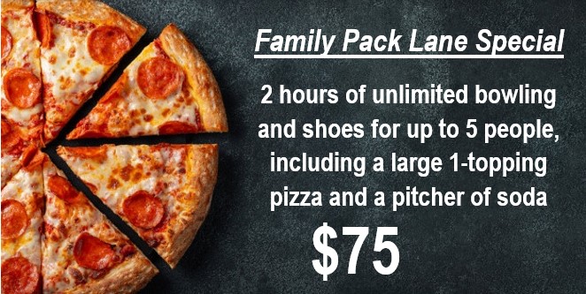 Family Pack Special